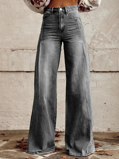 Sofia | Classic Wide-Leg Jeans